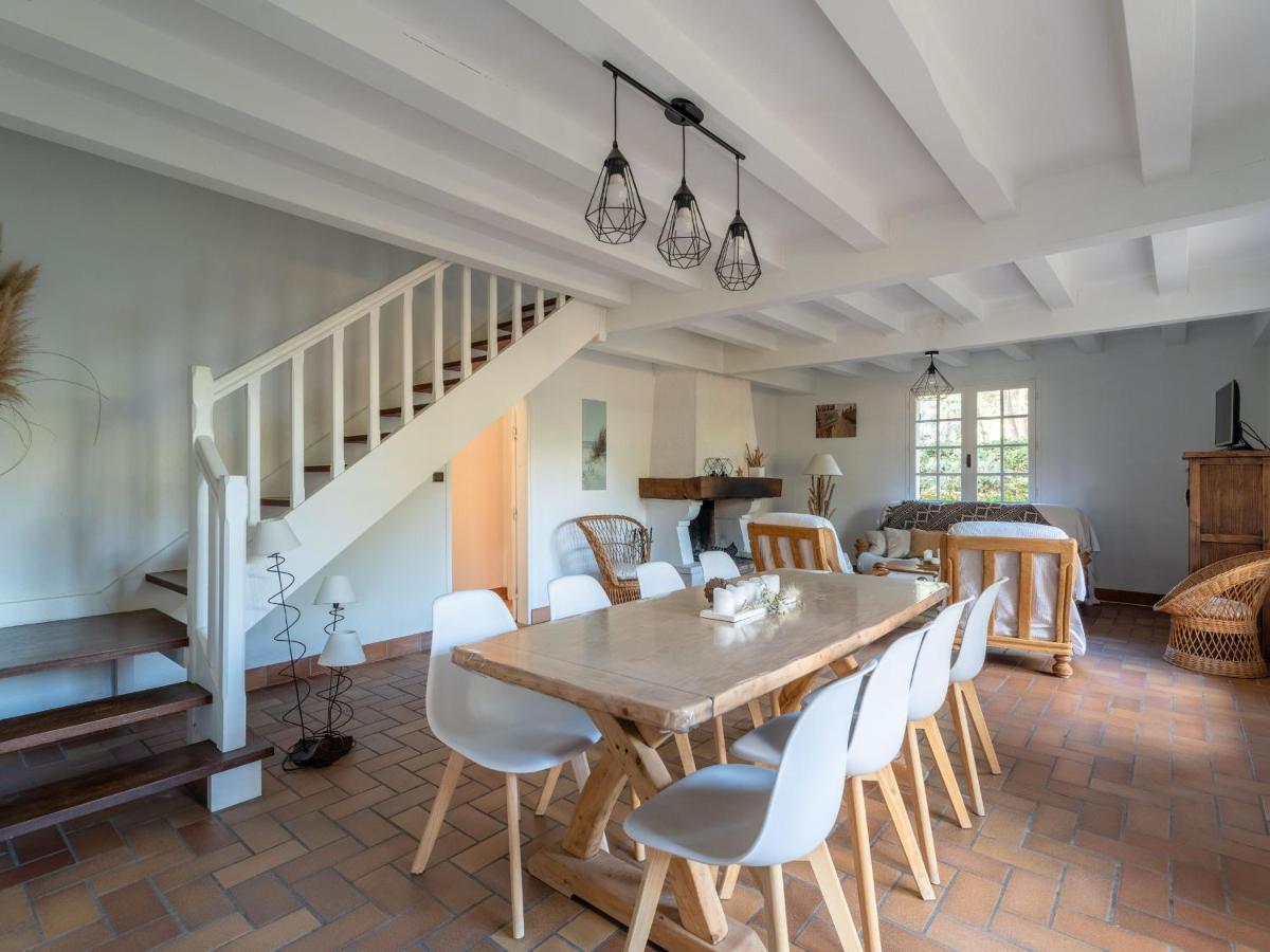Grande Maison Landaise Avec Piscine Privee, Proche Plage, Pour 8 Personnes A Biscarrosse - Fr-1-319-398 Kültér fotó